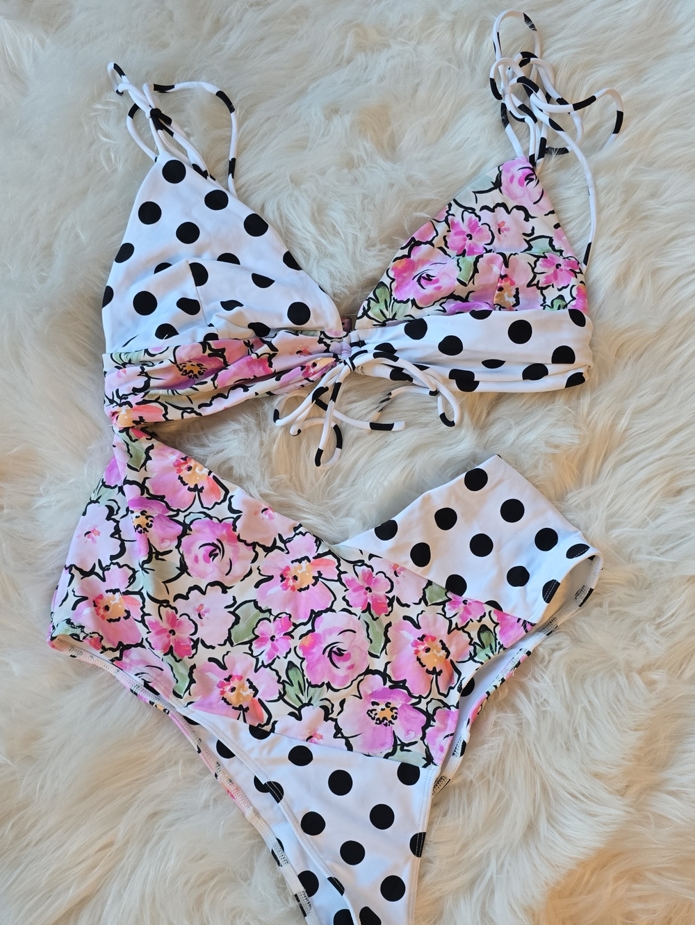 For Love & Lemons Neapolitan One-Piece swimsuit SIZE L